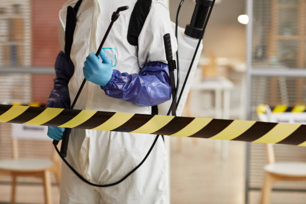 Professional Trauma Scene Cleanup technician working in Springfield, NH
